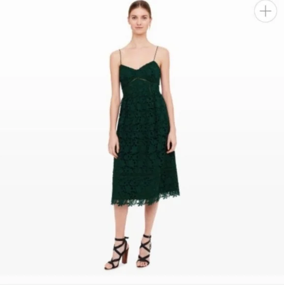 Club Monaco | Dresses | Club Monaco Green Lace Bolari Dress Size 2 |  Poshmark
